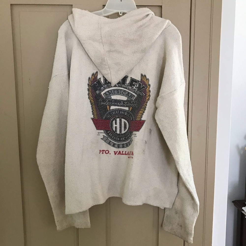 Vintage ‘90s Harley Davidson Baja Mexico Hoodie